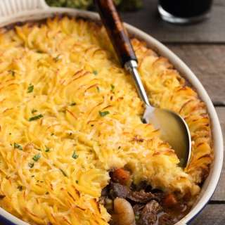 Stout-Braised Short Rib Cottage Pie