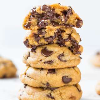 Coconut Oil Chocolate Chip Cookies