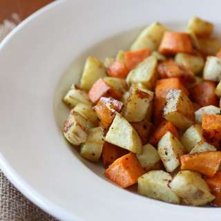 Maple Roasted Sweet Potatoes