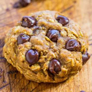 Chocolate Chip Pumpkin Oatmeal Cookies