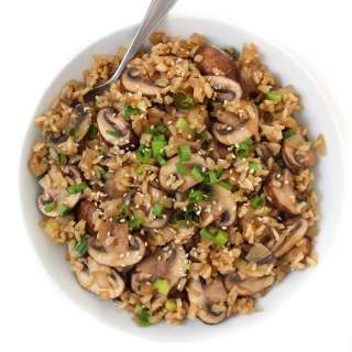 Asian-Style Mushroom Rice