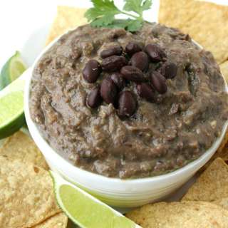 Creamy Black Bean Avocado Dip