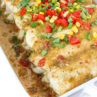 White Bean Zucchini Enchiladas