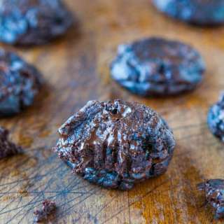 Quintuple Chocolate Fudgy Brownie Cookies