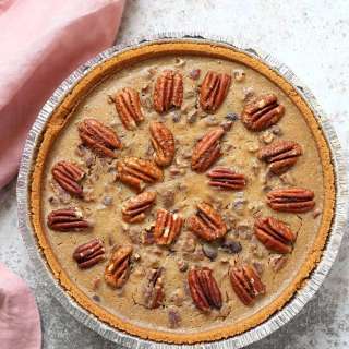 Vegan Chocolate Pecan Pie