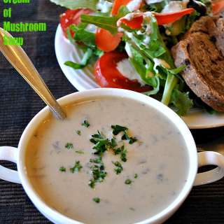 Somer's Vegan Cream of Mushroom Soup