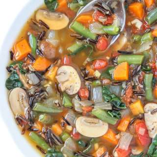 Wild Rice Vegetable Soup