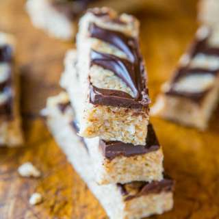 No-Bake Samoas Cookie Granola Bars