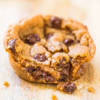 Peanut Butter Chocolate Chip Cookie Cups