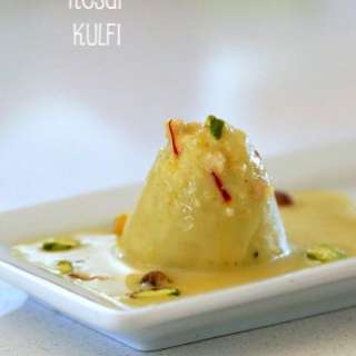 Kesar Kulfi Recipe - Indian Ice Cream with Saffron. Vegan Glutenfree