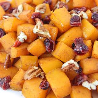 Maple-Cinnamon Butternut Squash
