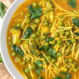 Healing Turmeric Noodle Soup