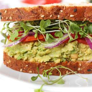 Chickpea Avocado Mash with Lemon