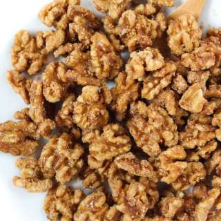 Maple-Vanilla Candied Nuts