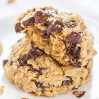 Loaded Oatmeal Chocolate Chip Cookies