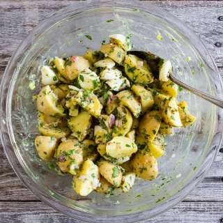 Honey Mustard Potato Salad