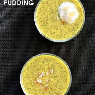 Golden Milk Chia Pudding with Orange & Ginger