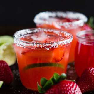 Strawberry Rhubarb Margarita