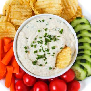 Vegan French Onion Dip (Oil-Free!)