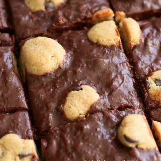 Cookie Dough Chocolate Banana Fudge