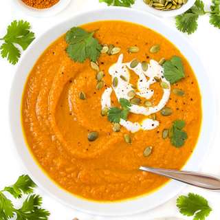 Pumpkin Curry Soup (Vegan!)
