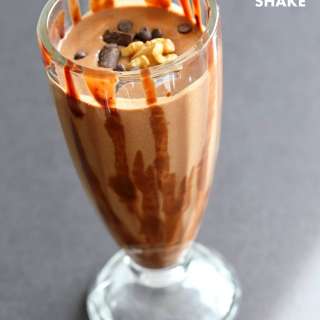 Brownie Batter Orange Chia Shake