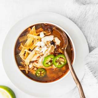 Instant Pot Chicken Tortilla Soup