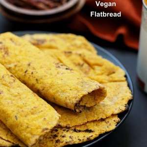 Yeast-free Sweet Potato Vegan Gluten free flatbread