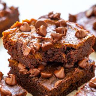 Chocolate Chip Pumpkin Brownies