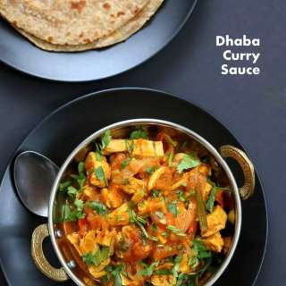 Vegan Dhaba Chicken-free Chickn - Beyond Meat Dhaba curry