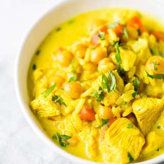 Chicken Coconut Milk Turmeric Soup
