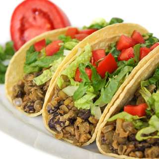 Black Bean Lentil Tacos
