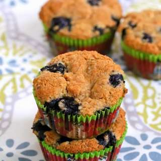 Spelt Almond Blueberry Muffins Vegan Recipe