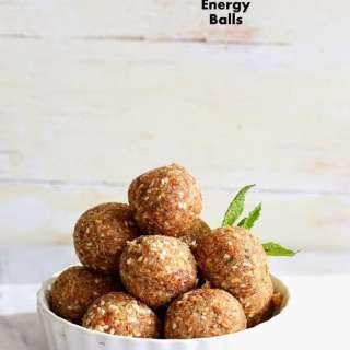Mojito Energy Balls. Vegan Glutenfree Raw Recipe