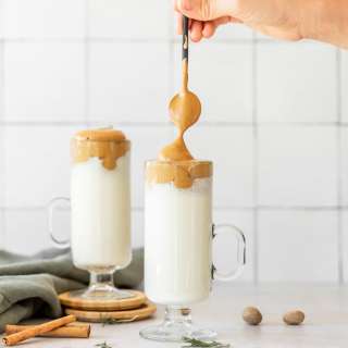 Eggnog Whipped Coffee
