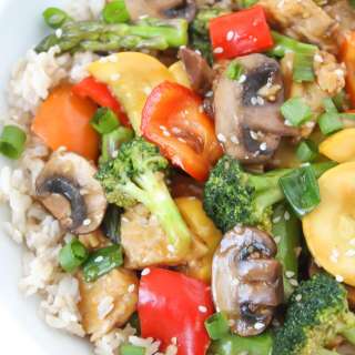 Teriyaki Vegetable Stir-Fry (Oil-Free!)