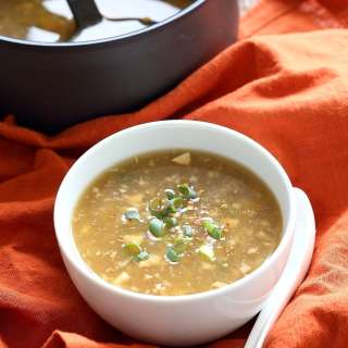 Vegan Egg Drop Soup