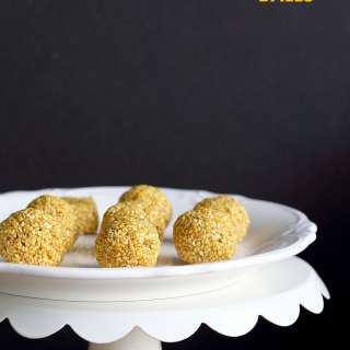 Golden Sesame Balls