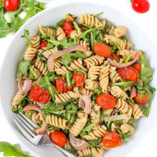 Arugula Pasta Salad (Vegan)