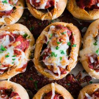 Mini Chicken Parmesan Meatball Subs