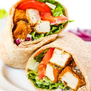 Crispy Tofu Wrap