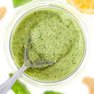 Cashew Pesto (Vegan & Oil-Free!)