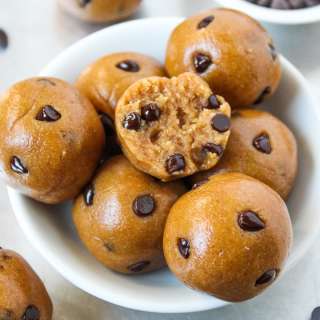 Cookie Dough Bites (Easy, Vegan!)