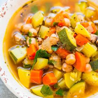 Chickpea Vegetable Soup