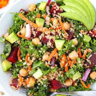 Kale Superfood Power Salad (Vegan!)