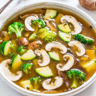 Easy 30-Minute Mushroom Vegetable Soup
