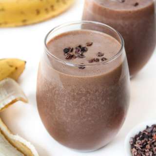 Chunky Monkey Protein Smoothie (Vegan!)