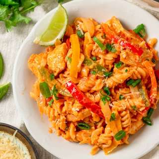 One Pot Chicken Fajita Pasta