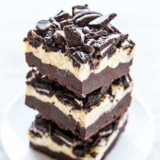 Loaded Cream Cheese Oreo Brownies