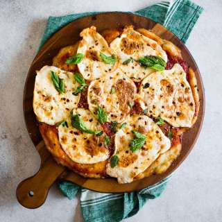 Smoked Mozzarella Pizza